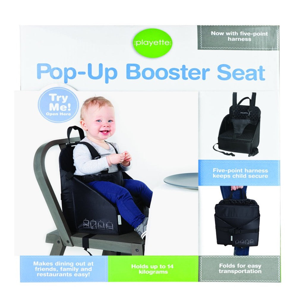 Playette 5 Point Harness Pop-Up Booster Seat