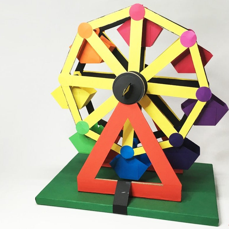Ferris Wheel DIY Paper Art & Craft Kit - Jumboo Toys