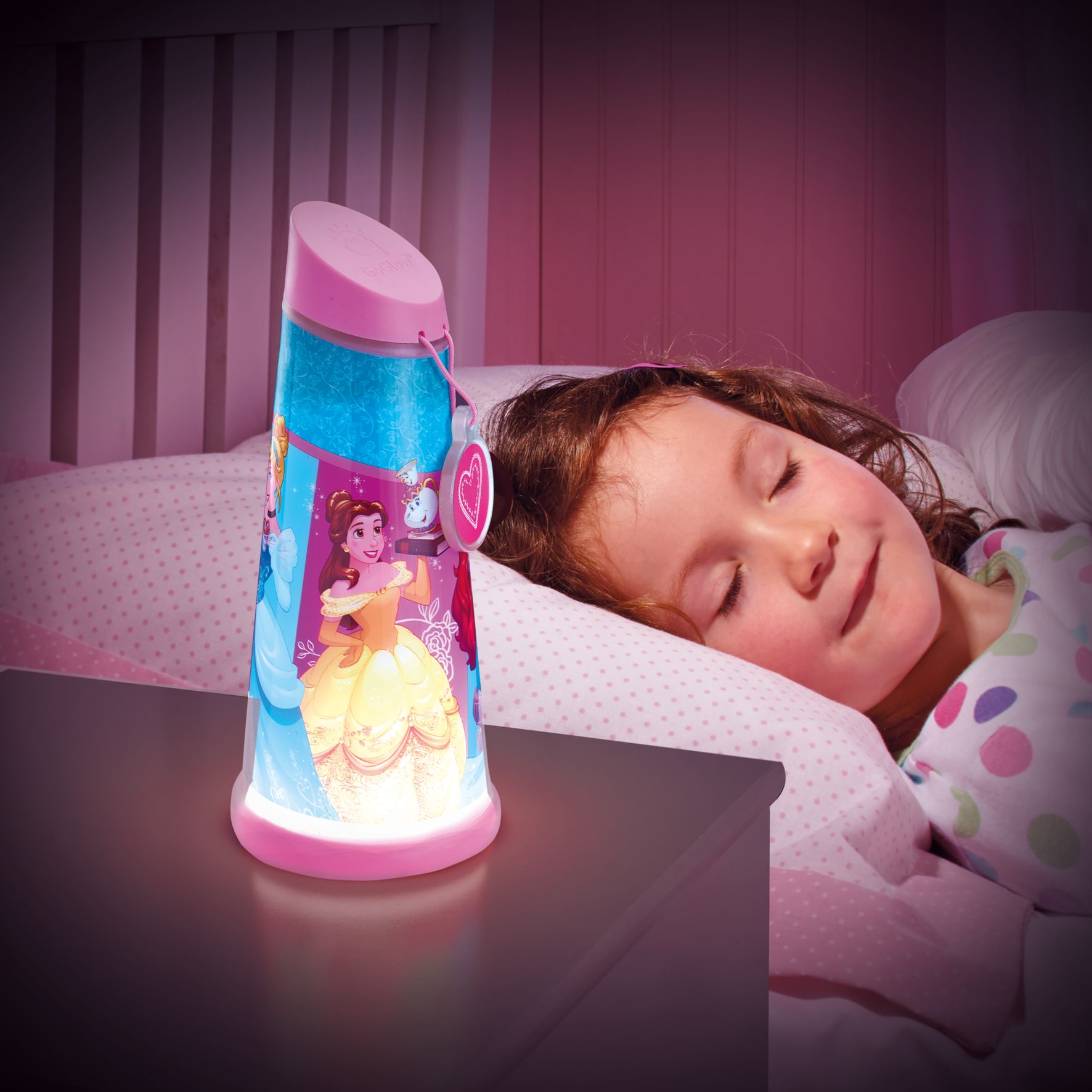 Disney Princess 2-in-1 Motion Activated Tilt Torch And Bedside Night Light