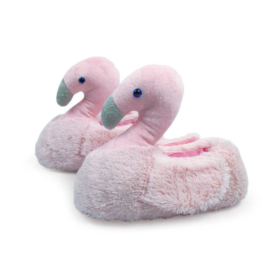 Flamingo 3D Closed Slippers by Zaska