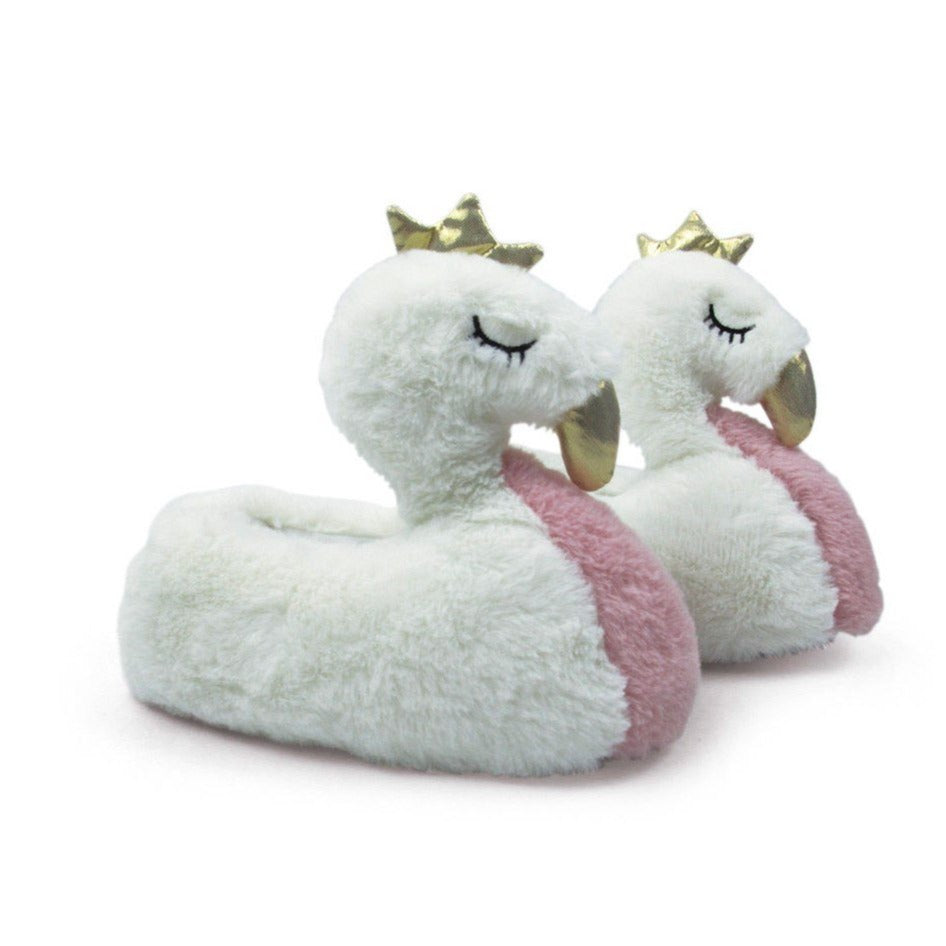 Flamingo 3D Closed Slippers With Fabric Sole by Zaska