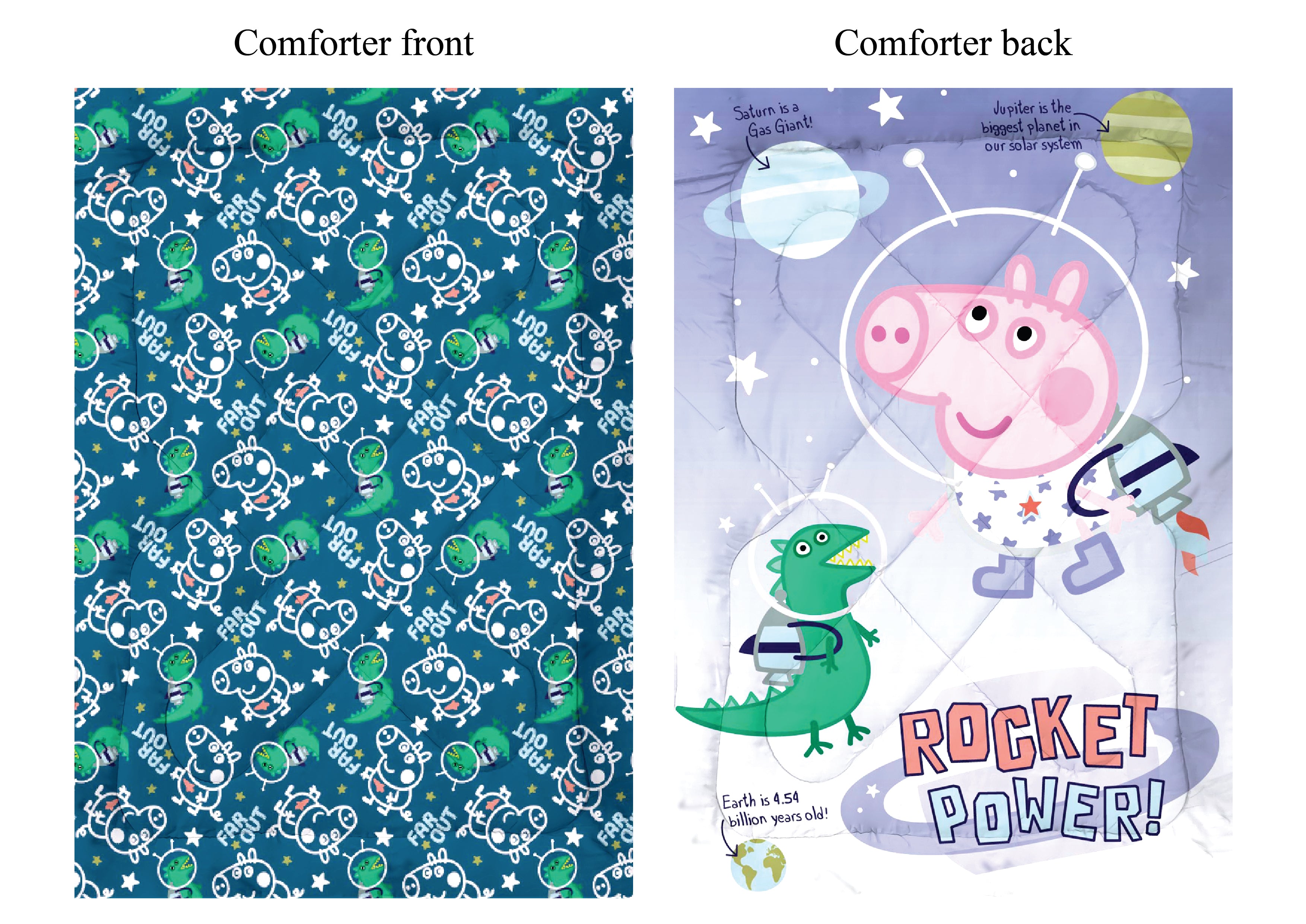 Peppa Pig Far Out Comforter
