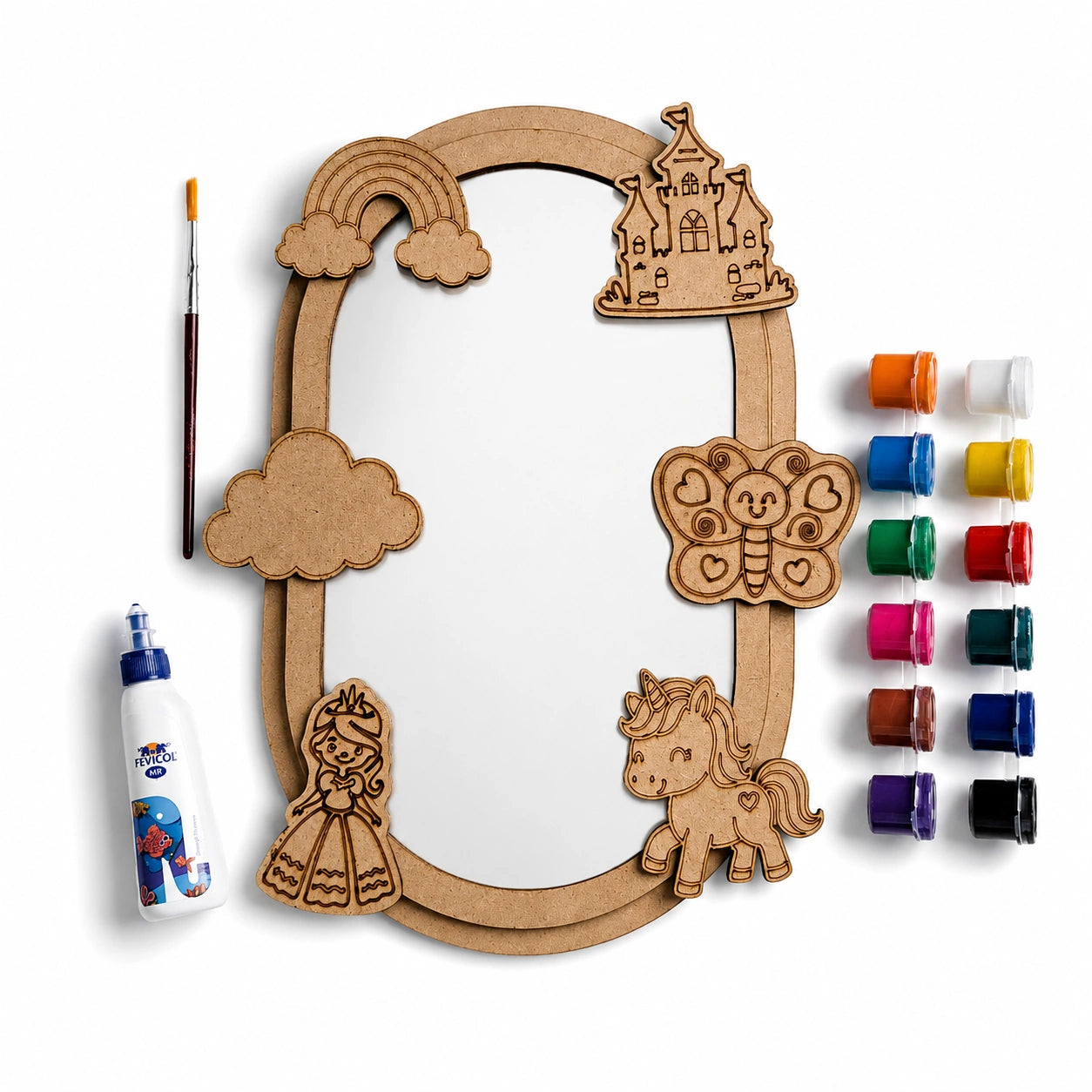 WhimsiWood DIY Mirror Art Kit