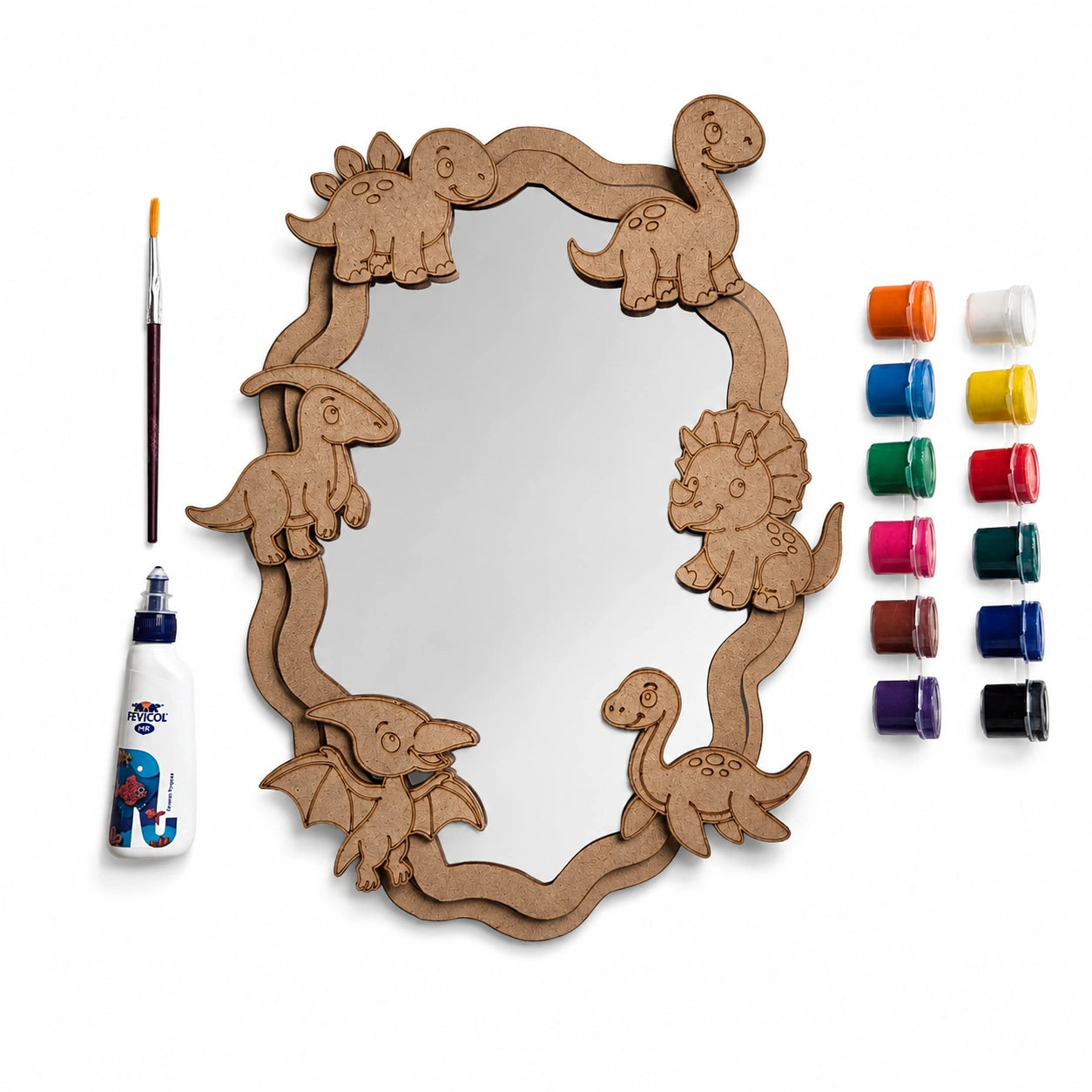 Jurassic Spark DIY Mirror Art Kit