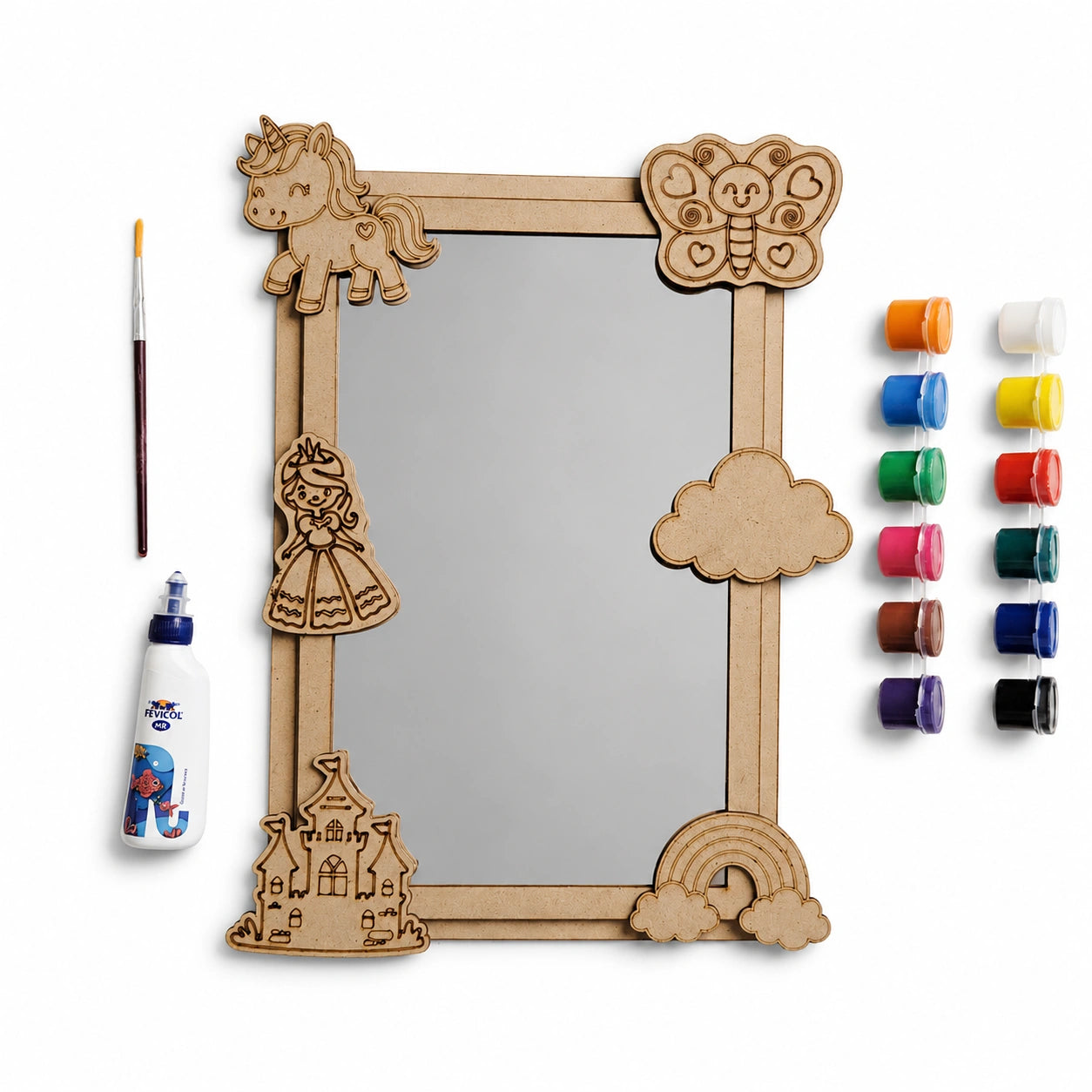 WhimsiWood DIY Mirror Art Kit