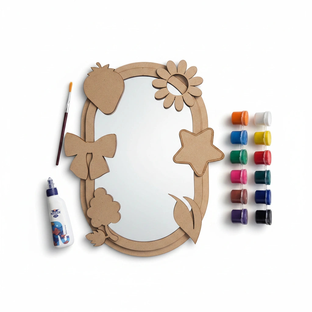 FloraFancy DIY Mirror Art Kit