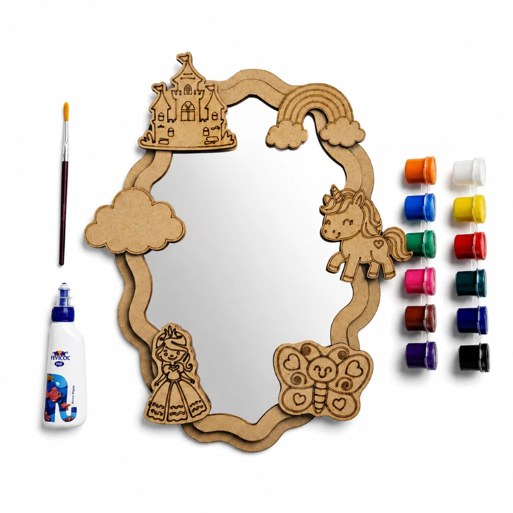 WhimsiWood DIY Mirror Art Kit