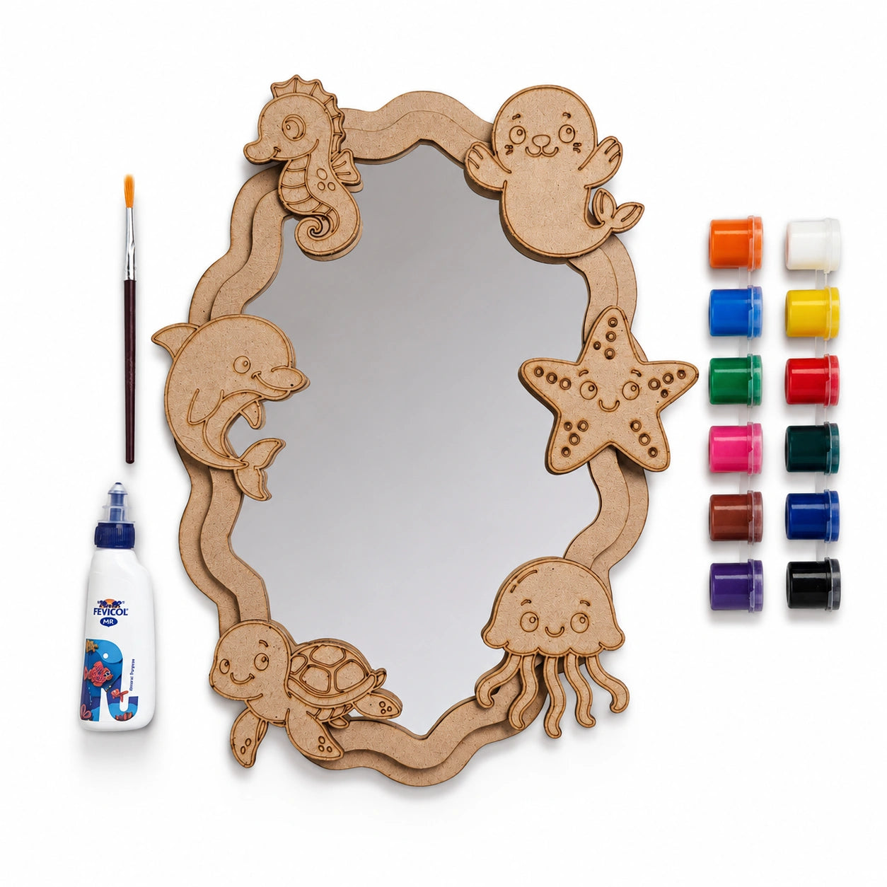 SeaSparkle DIY Mirror Art Kit