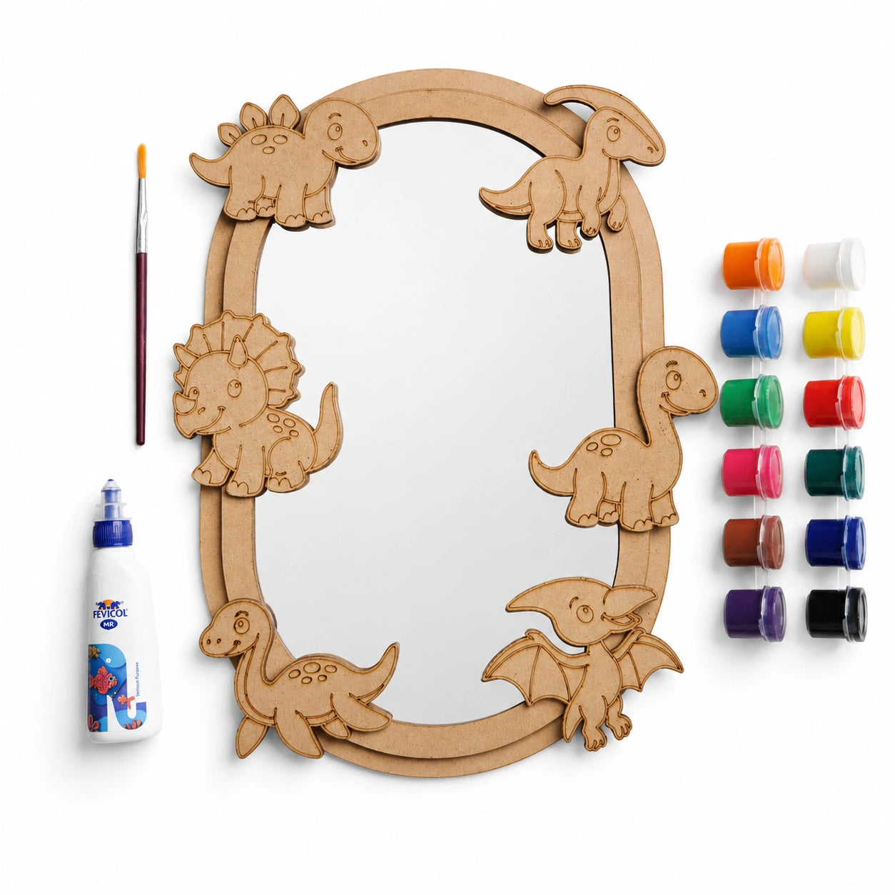 Jurassic Spark DIY Mirror Art Kit