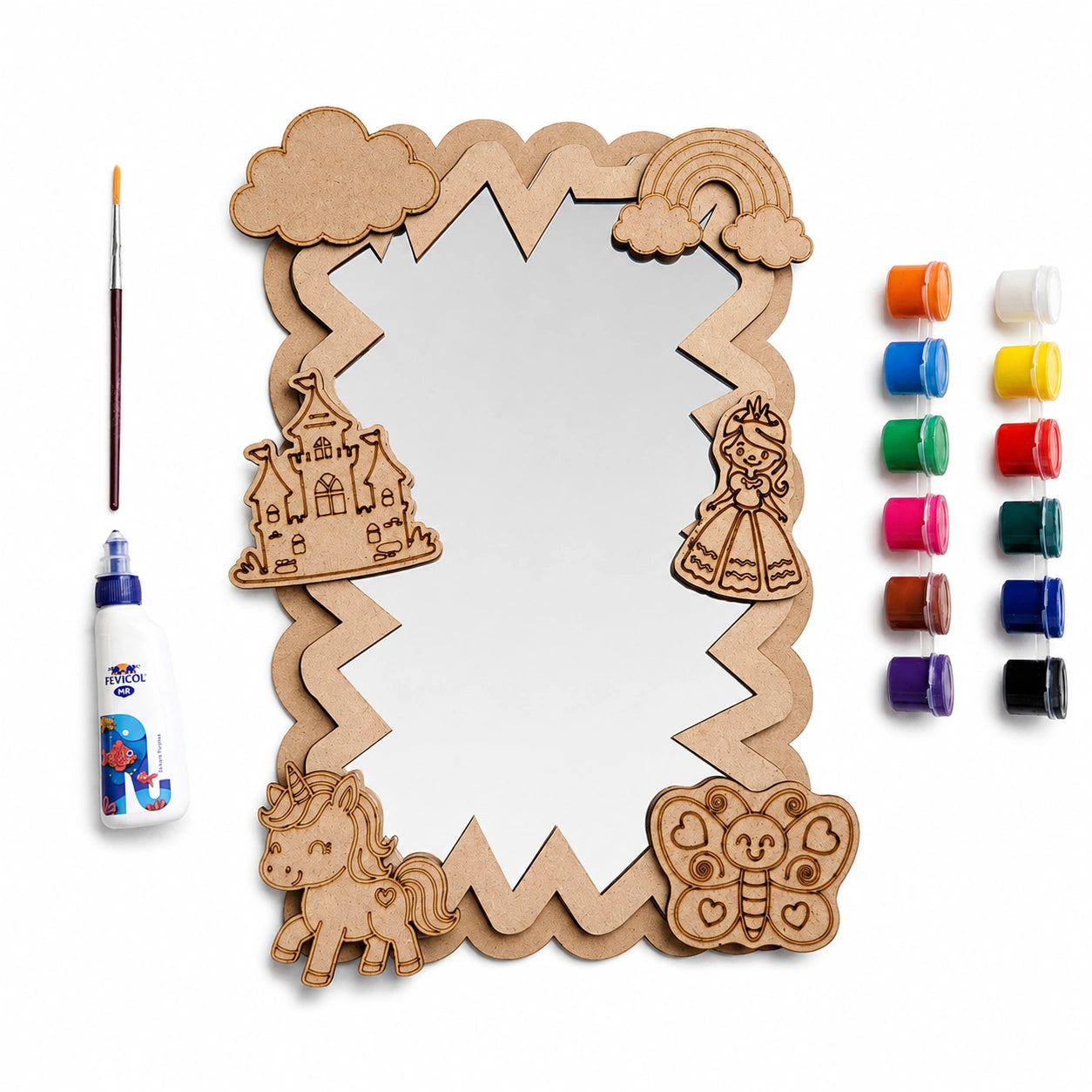 WhimsiWood DIY Mirror Art Kit