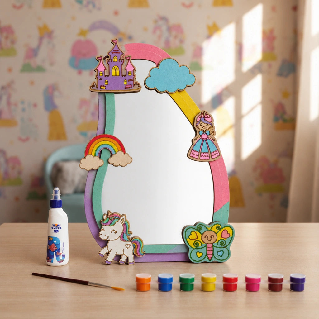 WhimsiWood DIY Mirror Art Kit