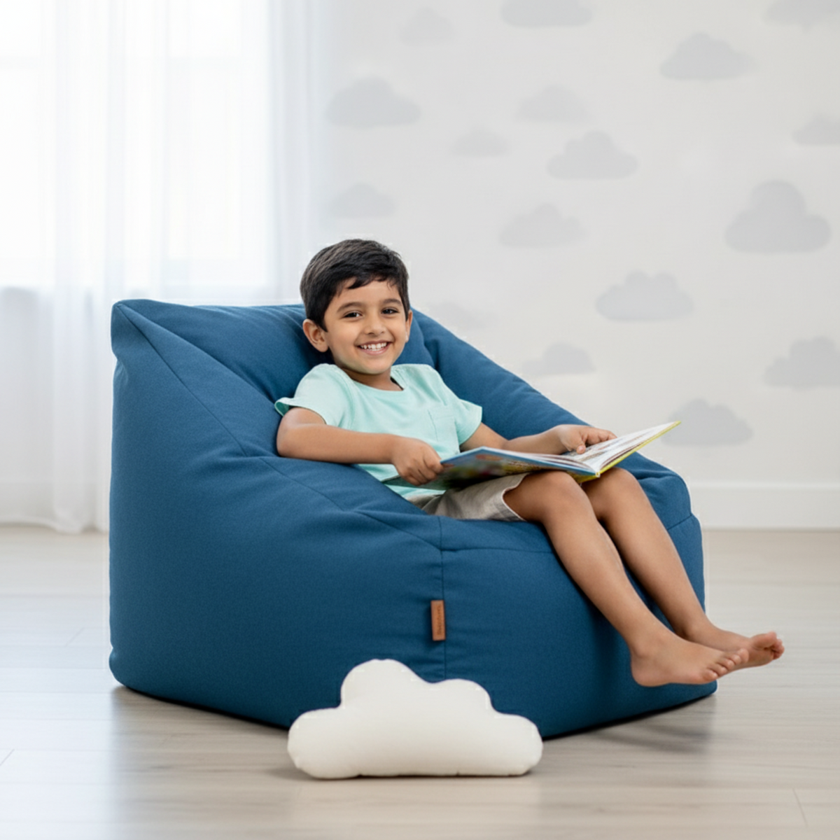 3XL Over Size Linen Snug Sac Box Bean Bag – Cot And Candy