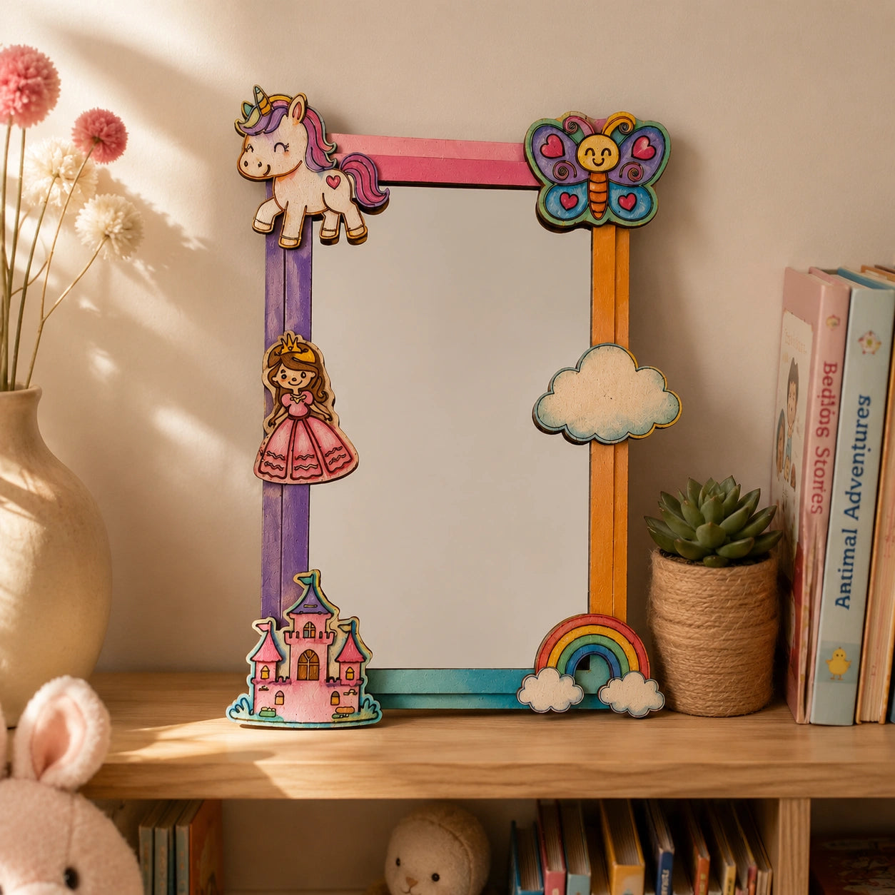 WhimsiWood DIY Mirror Art Kit