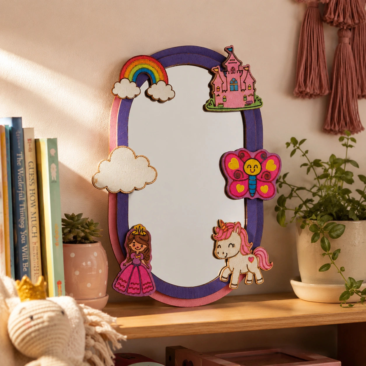 WhimsiWood DIY Mirror Art Kit