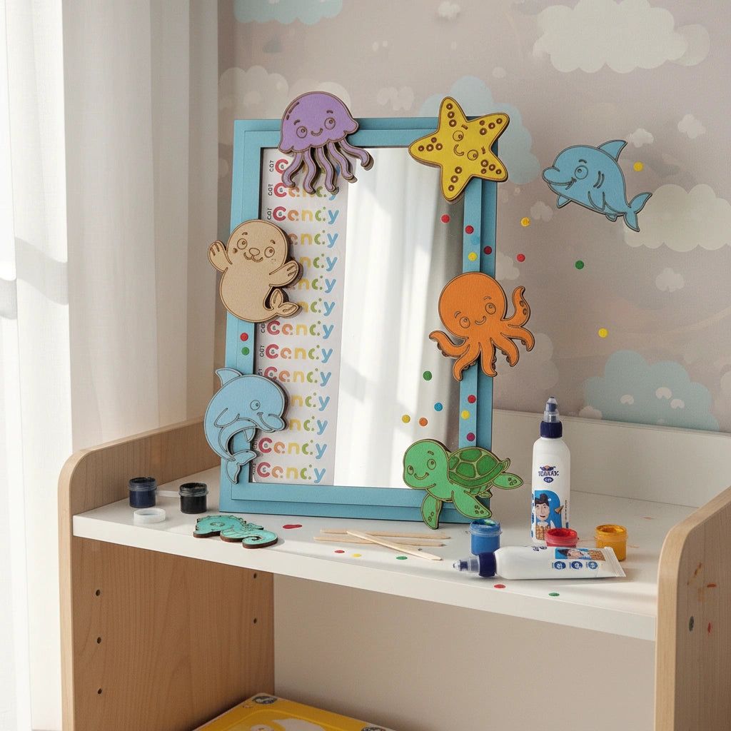 SeaSparkle DIY Mirror Art Kit