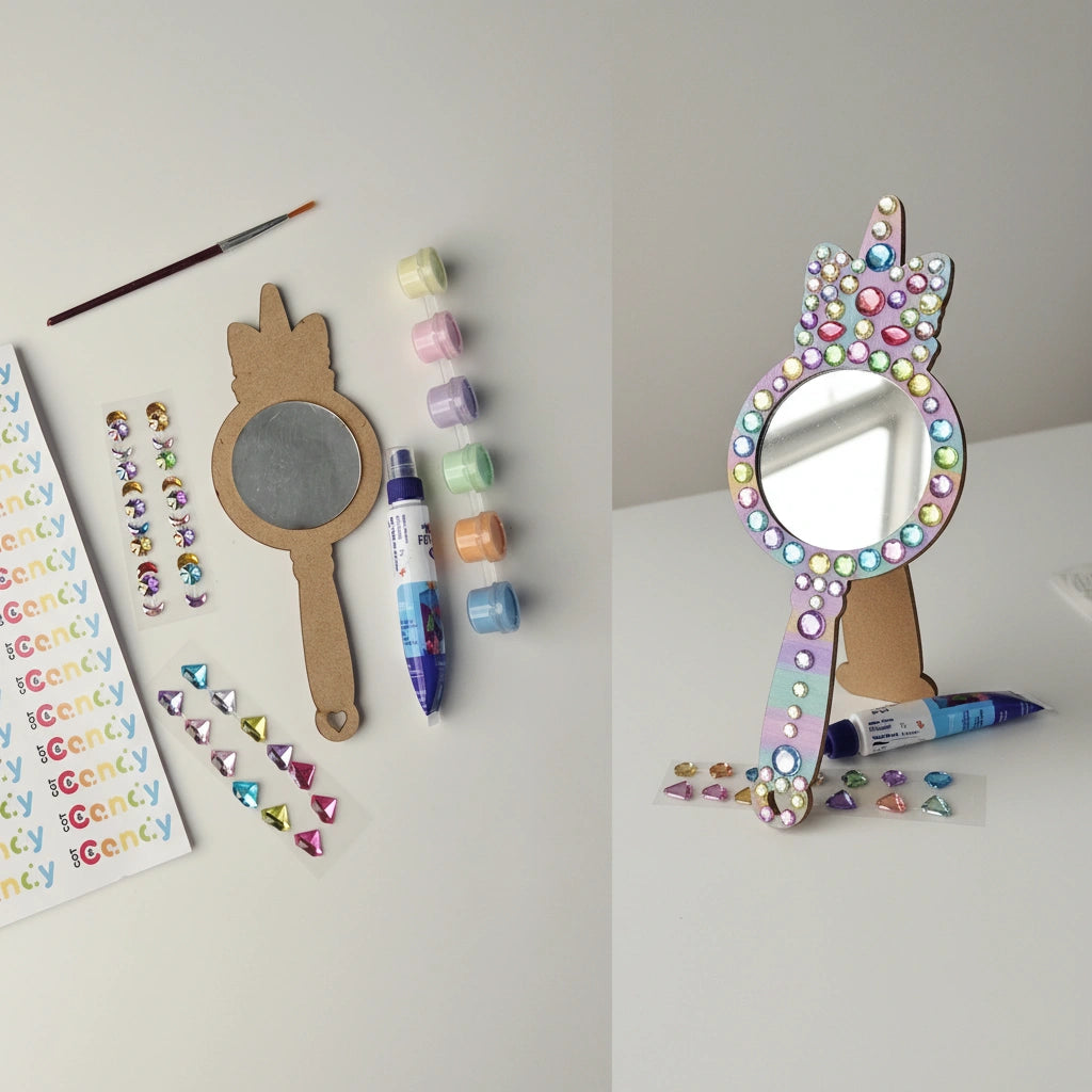 PrincessGlow DIY Magic Mirror Art Kit