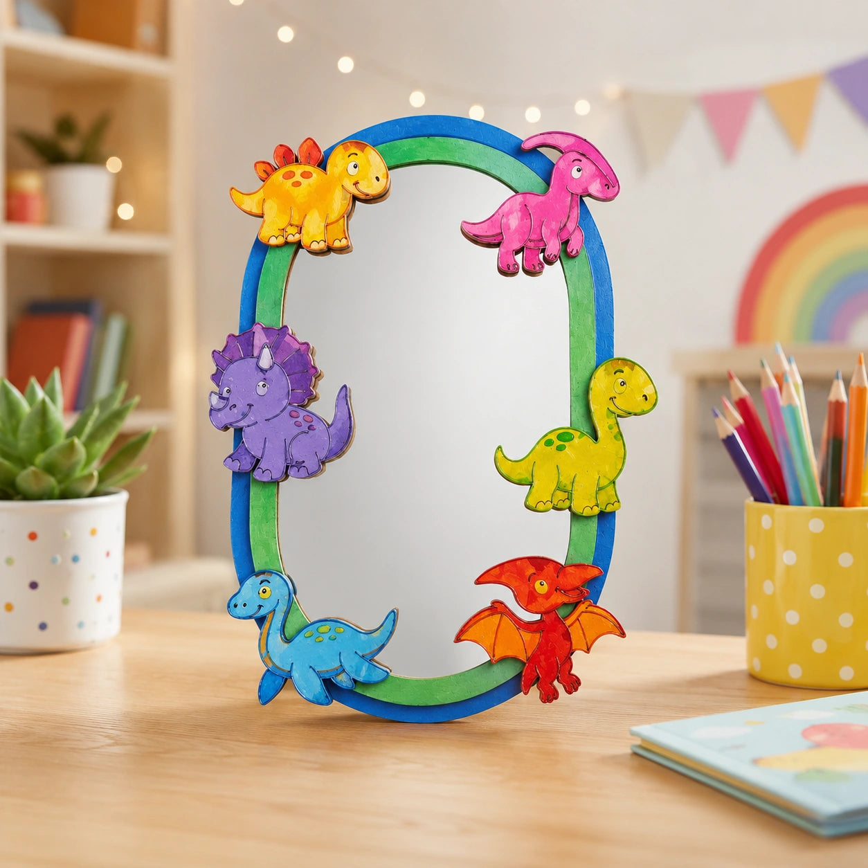Jurassic Spark DIY Mirror Art Kit