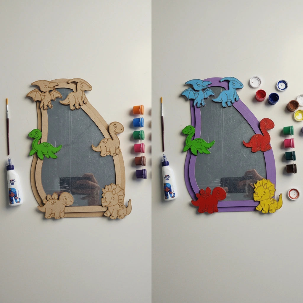 Jurassic Spark DIY Mirror Art Kit