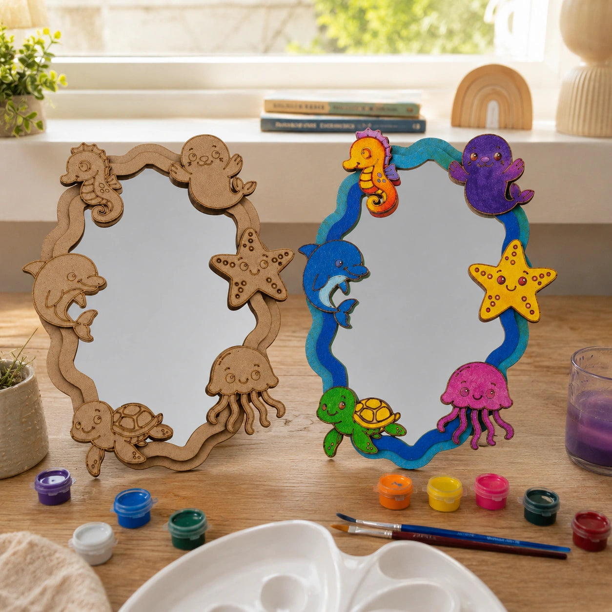 SeaSparkle DIY Mirror Art Kit