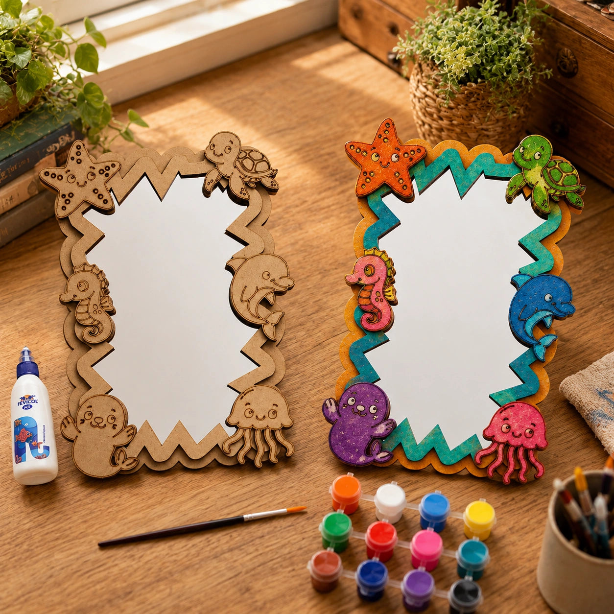 SeaSparkle DIY Mirror Art Kit