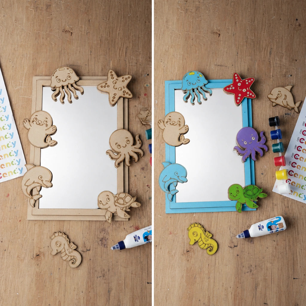 SeaSparkle DIY Mirror Art Kit