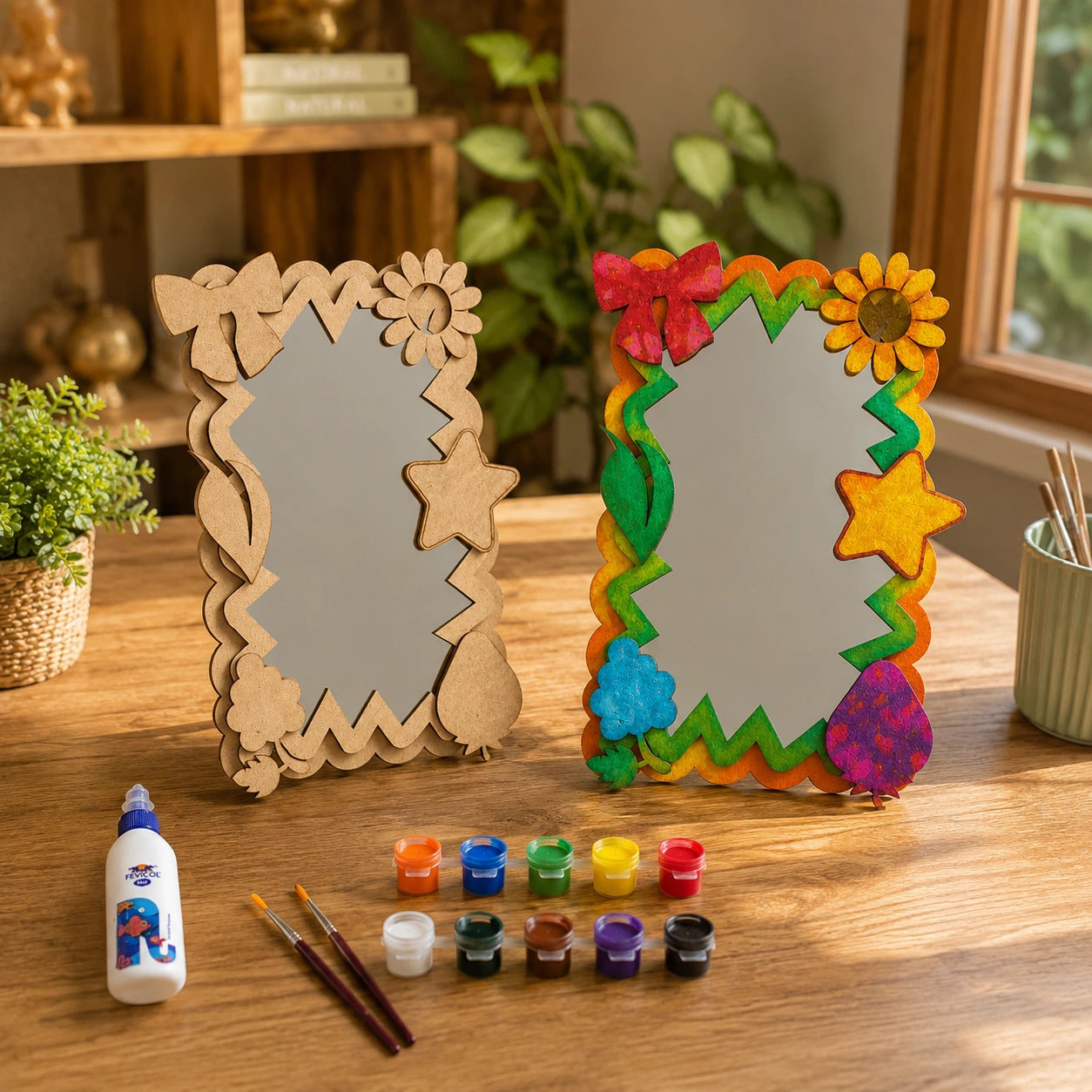 FloraFancy DIY Mirror Art Kit
