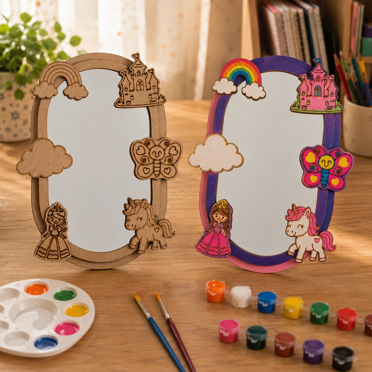 WhimsiWood DIY Mirror Art Kit