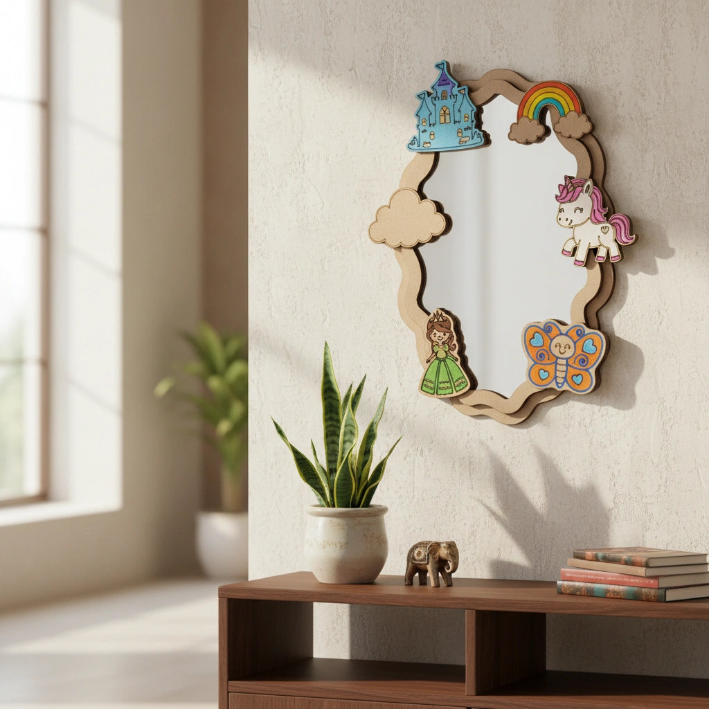 WhimsiWood DIY Mirror Art Kit