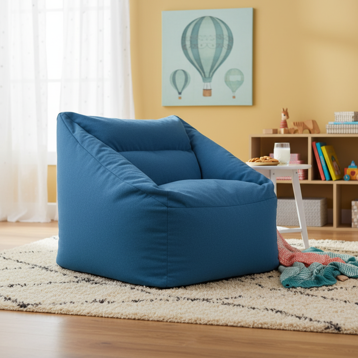 3XL Over Size Linen Snug Sac Box Bean Bag