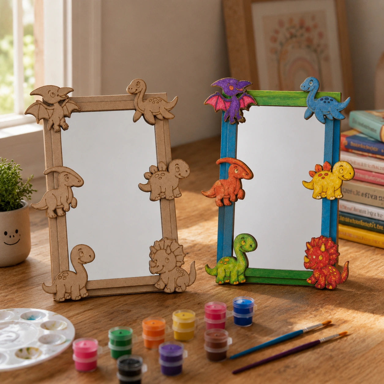 Jurassic Spark DIY Mirror Art Kit