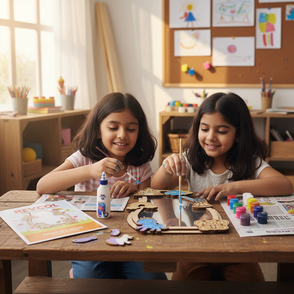 WhimsiWood DIY Mirror Art Kit