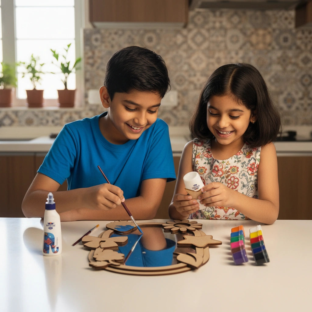 FloraFancy DIY Mirror Art Kit