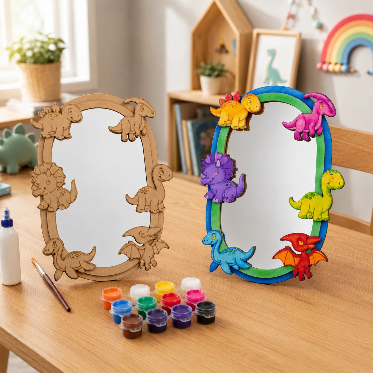 Jurassic Spark DIY Mirror Art Kit