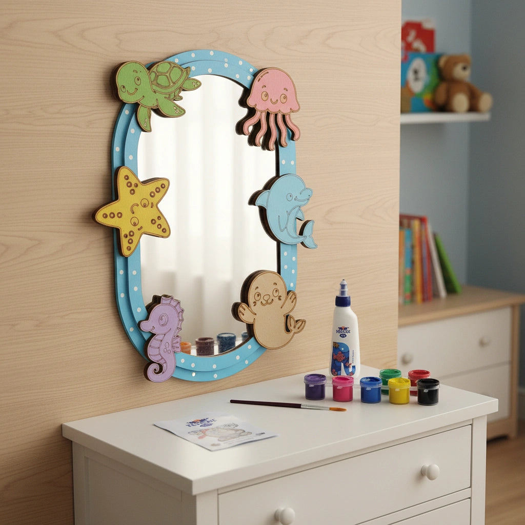 SeaSparkle DIY Mirror Art Kit