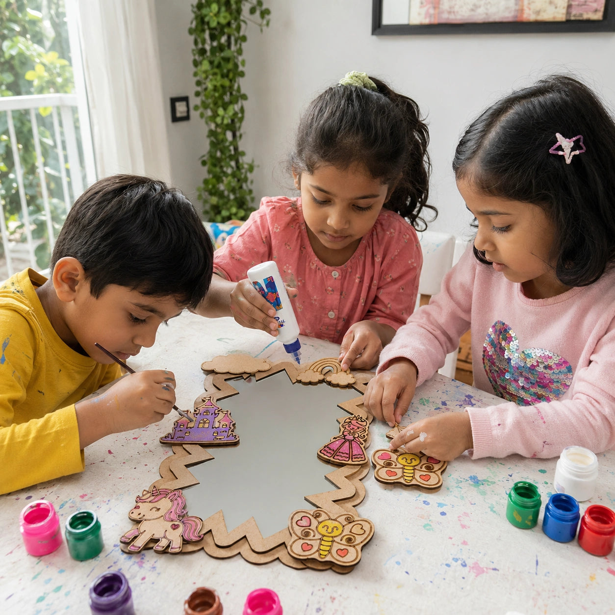 WhimsiWood DIY Mirror Art Kit