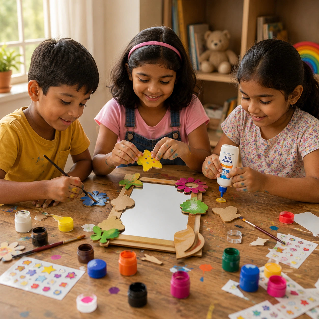 FloraFancy DIY Mirror Art Kit