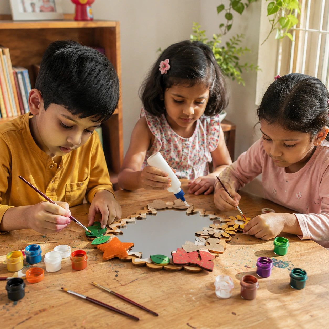 FloraFancy DIY Mirror Art Kit