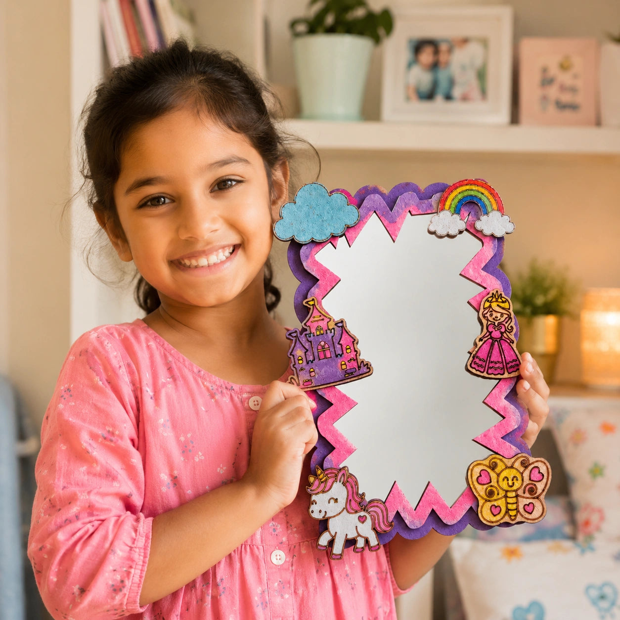 WhimsiWood DIY Mirror Art Kit