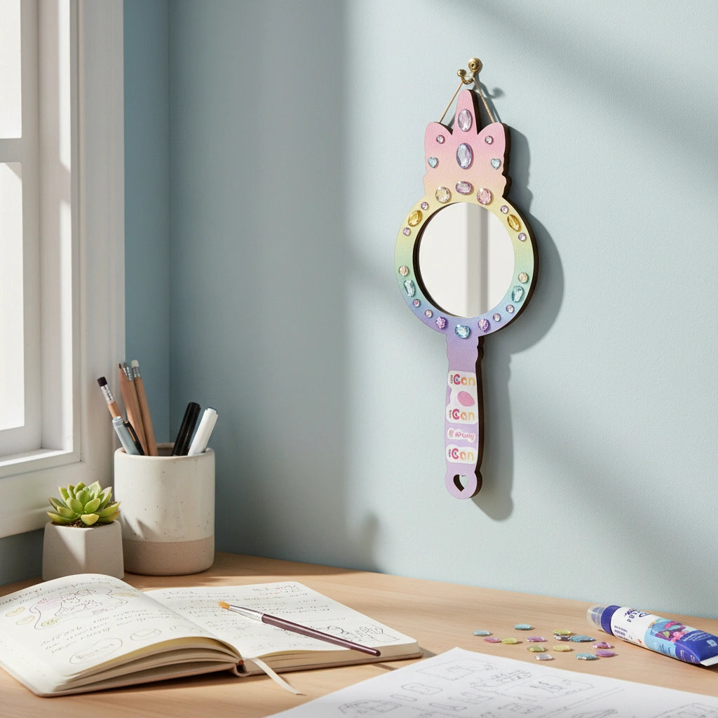 PrincessGlow DIY Magic Mirror Art Kit