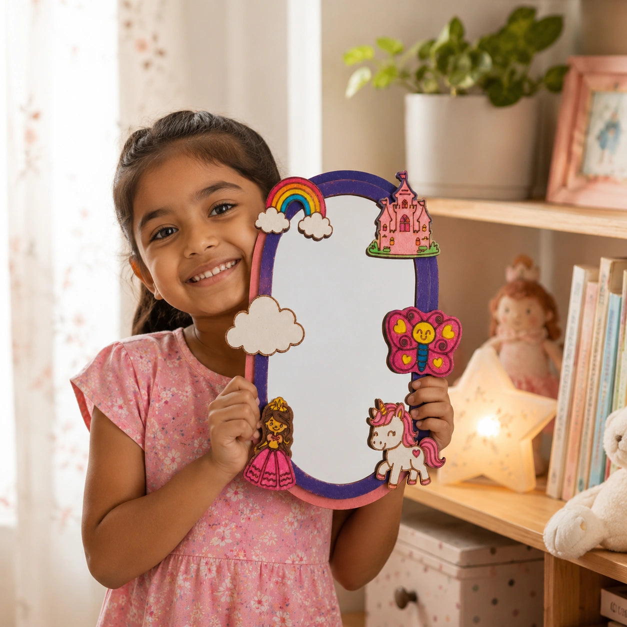 WhimsiWood DIY Mirror Art Kit