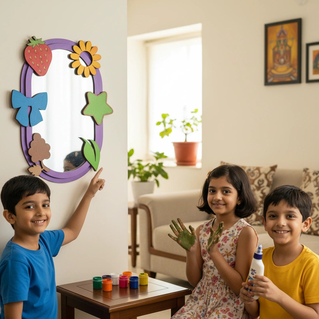 FloraFancy DIY Mirror Art Kit