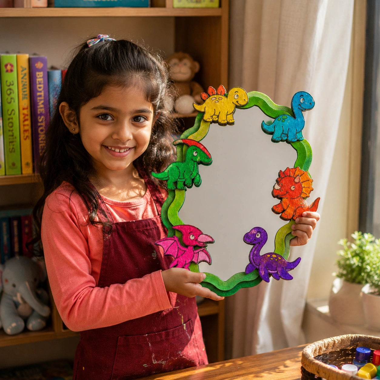 Jurassic Spark DIY Mirror Art Kit