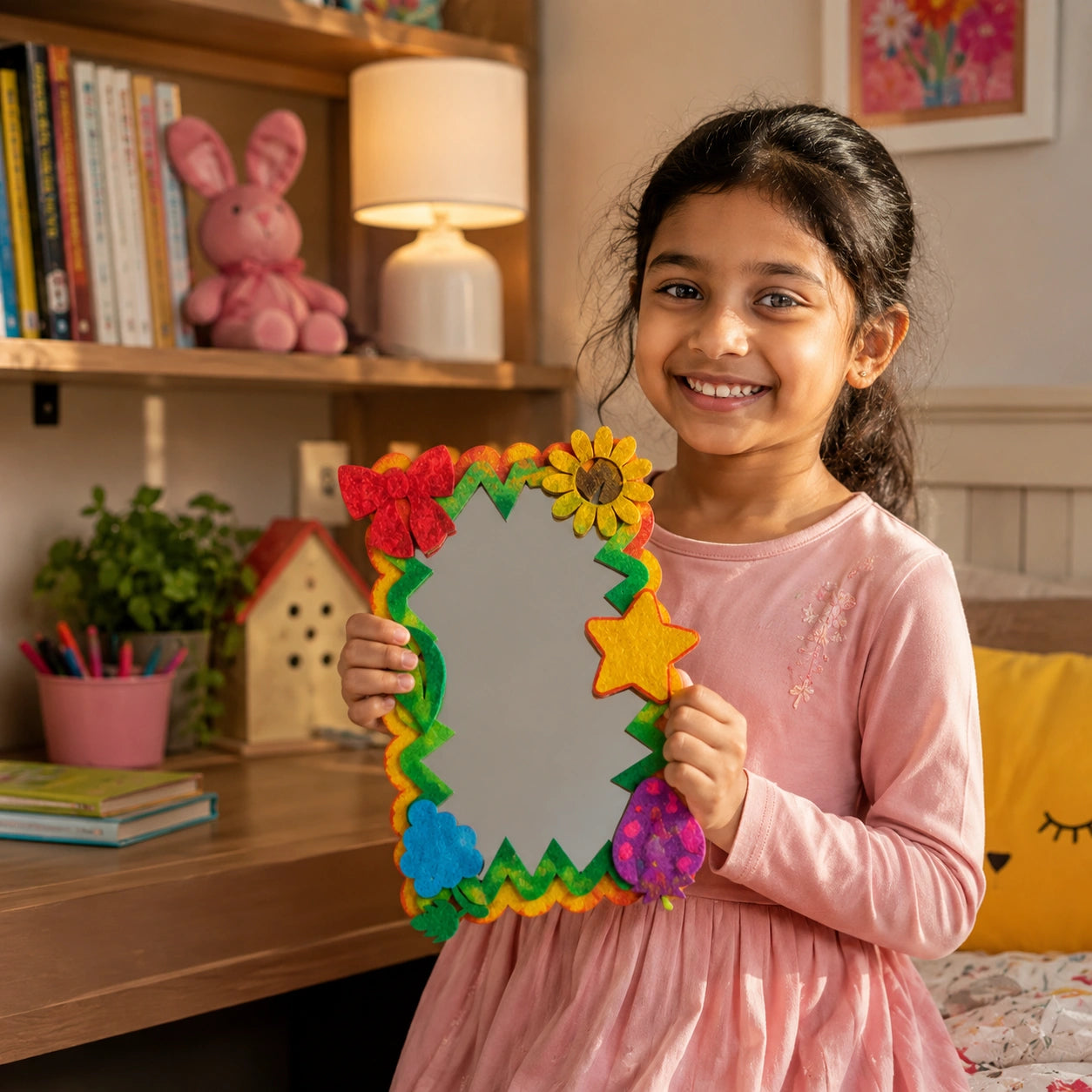 FloraFancy DIY Mirror Art Kit