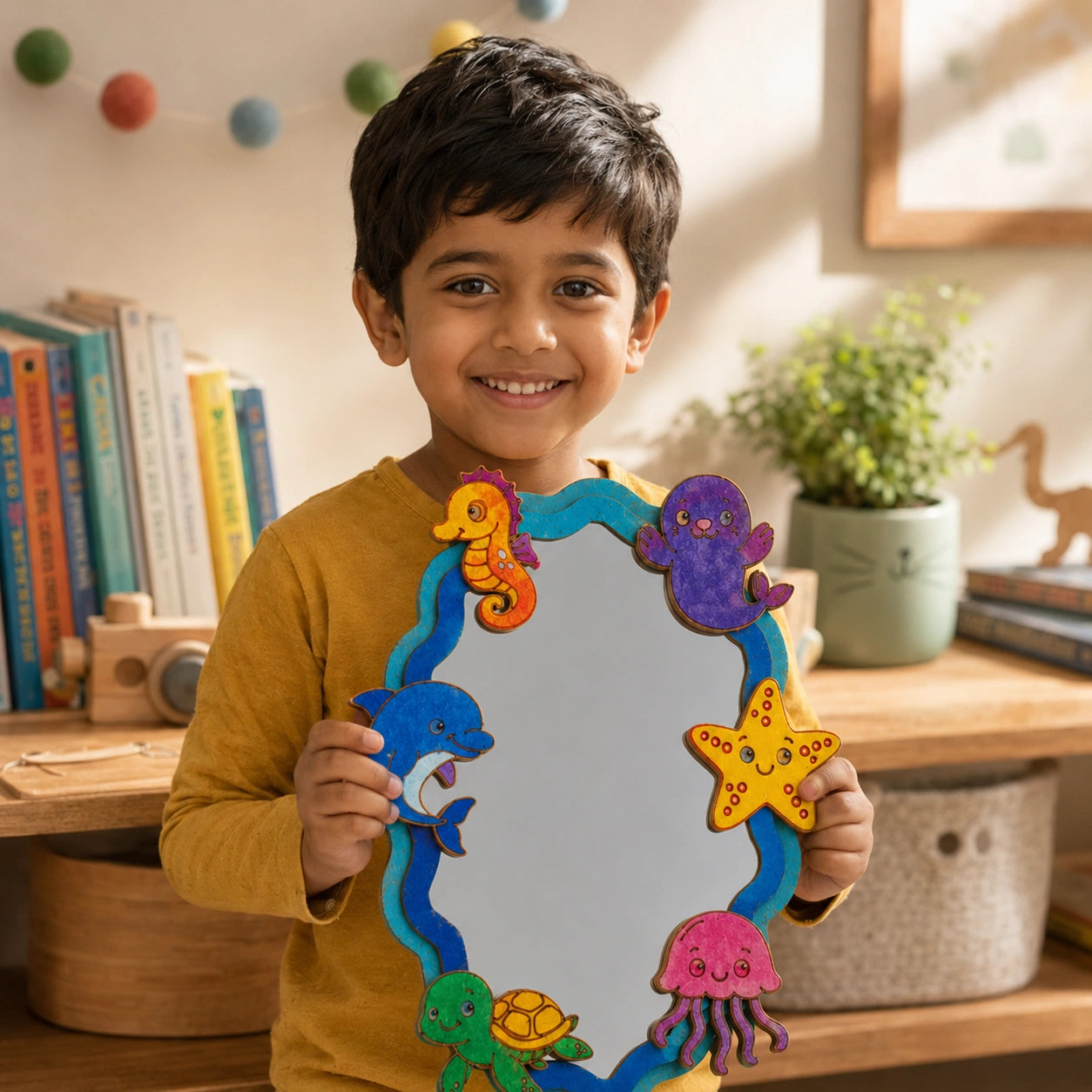 SeaSparkle DIY Mirror Art Kit