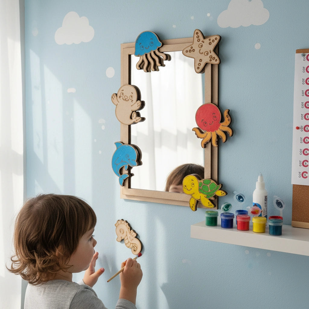 SeaSparkle DIY Mirror Art Kit