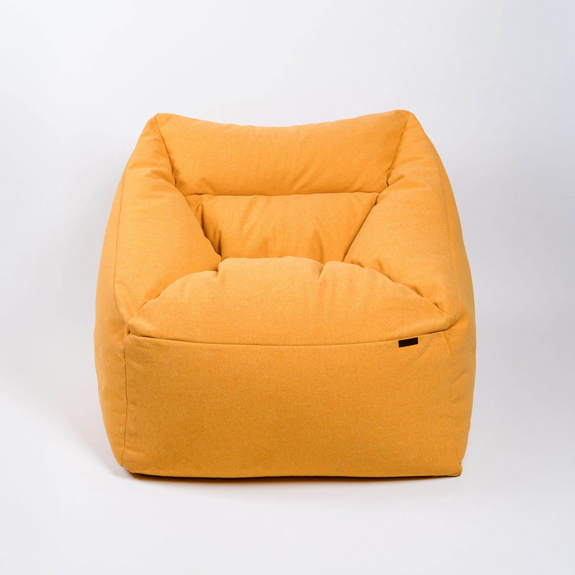 3XL Over Size Linen Snug Sac Yellow Box Bean Bag
