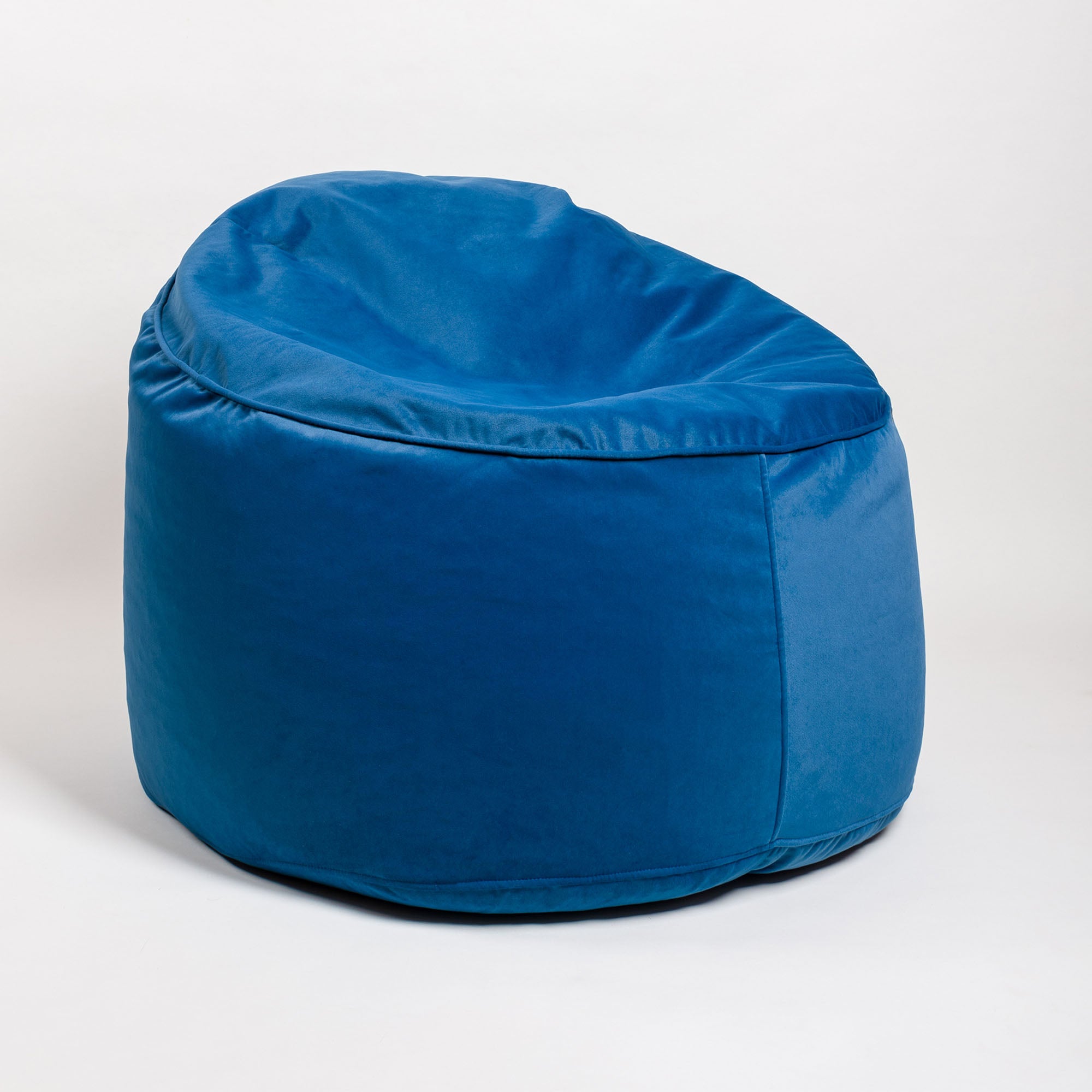 3XL Over Size Lux Suede Snug Sac Sumo Blue Bean Bag