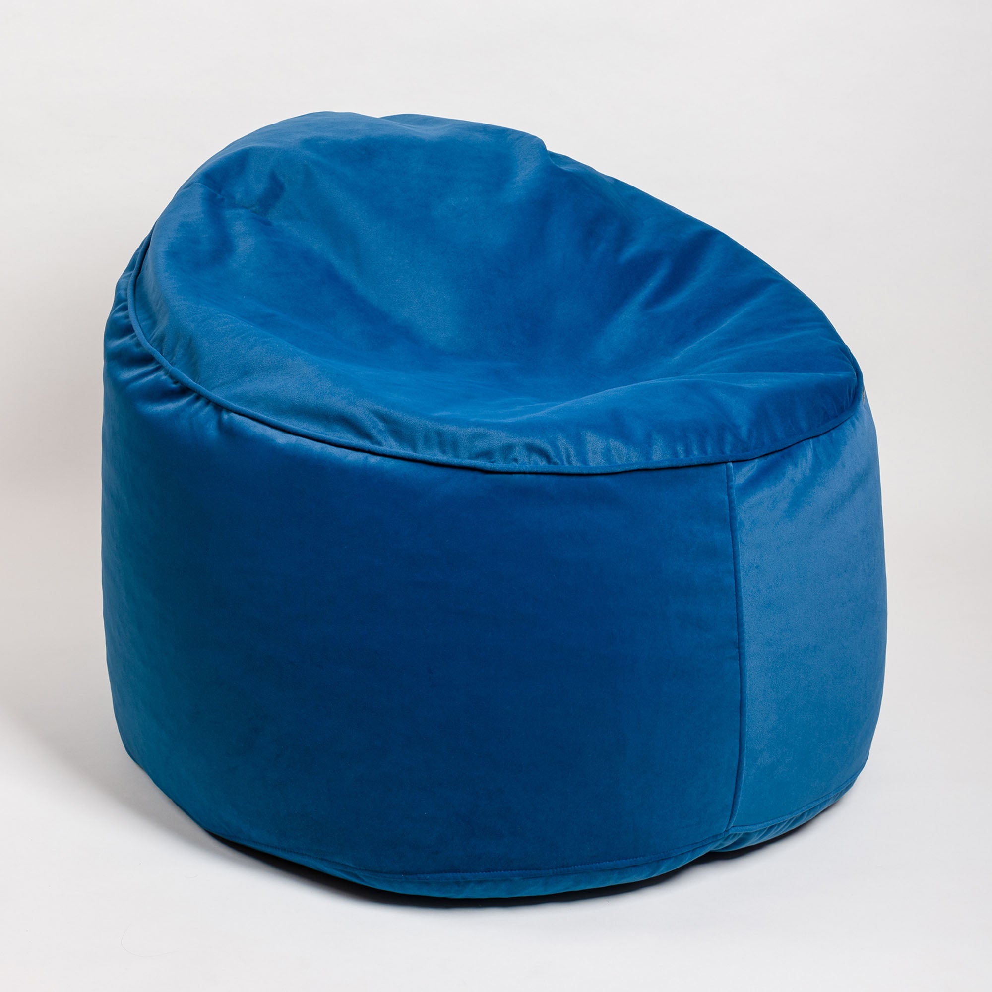 3XL Over Size Lux Suede Snug Sac Sumo Blue Bean Bag