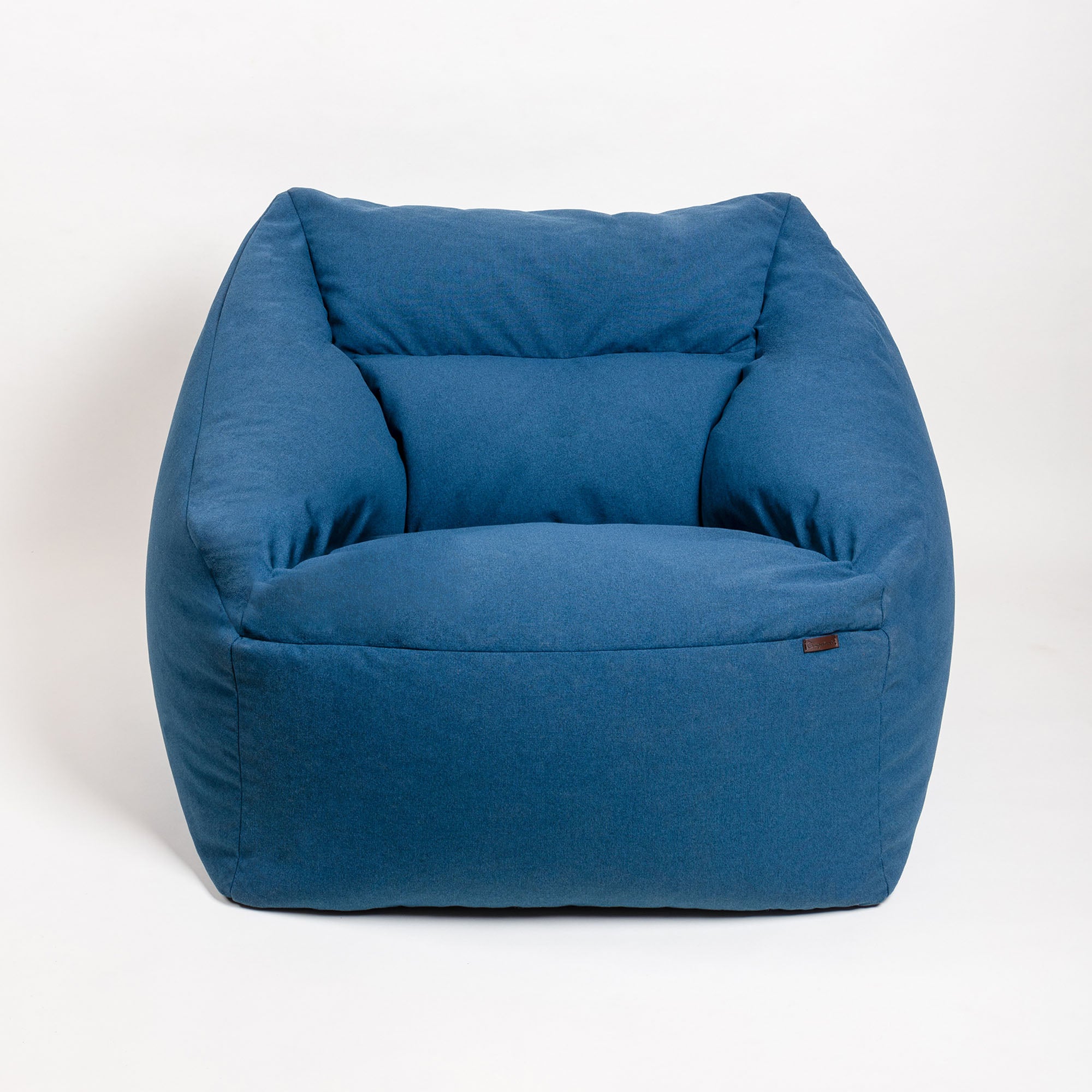 3XL Over Size Linen Snug Sac Blue Box Bean Bag