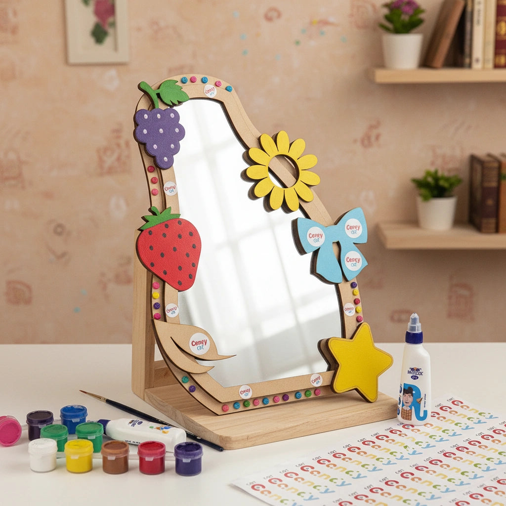 FloraFancy DIY Mirror Art Kit